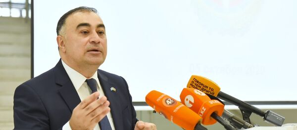 Чрезвычайный и полномочный посол Азербайджана в Казахстане Рашад Мамедов Чрезвычайный и полномочный посол Азербайджана в Казахстане Рашад Мамедов - Sputnik Казахстан