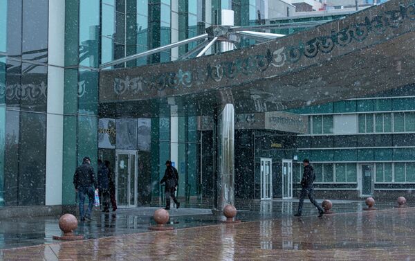 Снег в Нур-Султане - Sputnik Казахстан