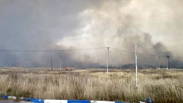 Взрывы на бывших военных складах в Рязанской области - Sputnik Казахстан