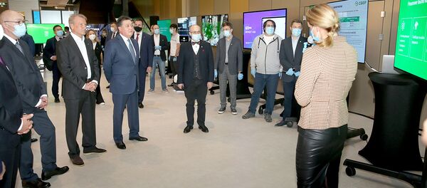 Премьер-министр Аскар Мамин обсудил с руководством крупных российских компаний реализацию совместных проектов - Sputnik Қазақстан