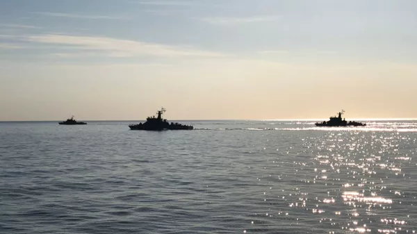 Корабли Военно-морских сил Казахстана совершили сбор-поход по Каспийскому морю - Sputnik Қазақстан