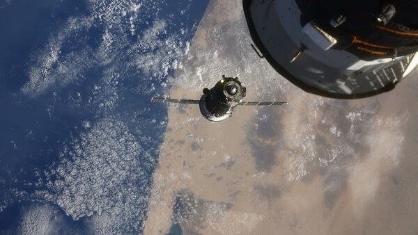 Стыковка корабля «Союз МС-17» с Международной космической станцией - Sputnik Казахстан