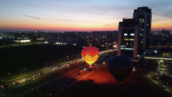 Воздушный шар в Нур-Султане - Sputnik Қазақстан