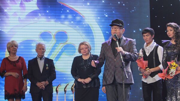 Мурат Иргалиев на церемонии награждения лауреатов конкурса Жас канат - Sputnik Казахстан