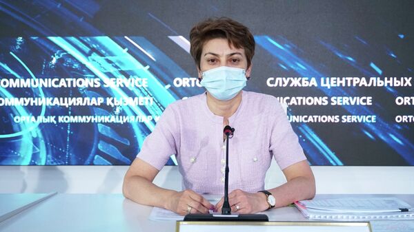 Председатель комитета санитарно-эпидемиологического контроля минздрава Казахстана Айжан Есмагамбетова - Sputnik Казахстан