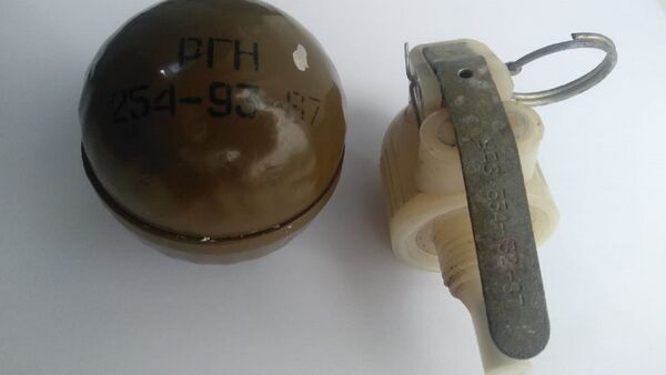 Боевая граната, которую обнаружили в Северо-Казахстанской области - Sputnik Казахстан