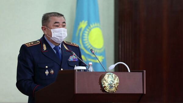 Министр внутренних дел Ерлан Тургумбаев - Sputnik Казахстан