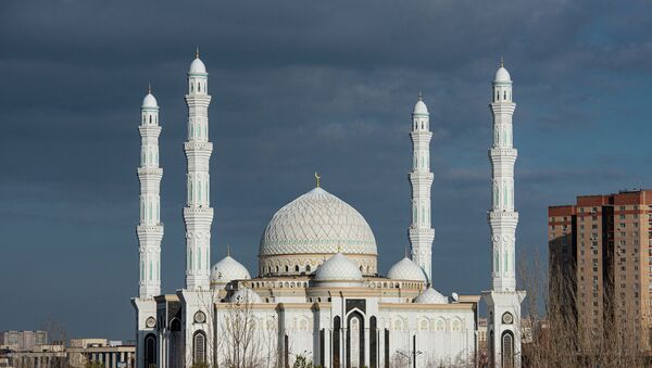 Мечеть Хазрет Султан, виды Нур-Султана - Sputnik Казахстан