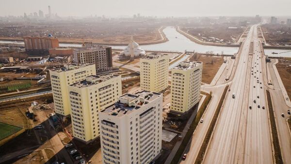 Строительство льготного жилья в Нур-Султане - Sputnik Казахстан