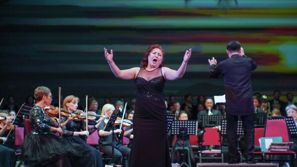 Шедевры мировой оперной классики представили на концерте «Voci dell'Opera» в ГАТОБе - Sputnik Казахстан