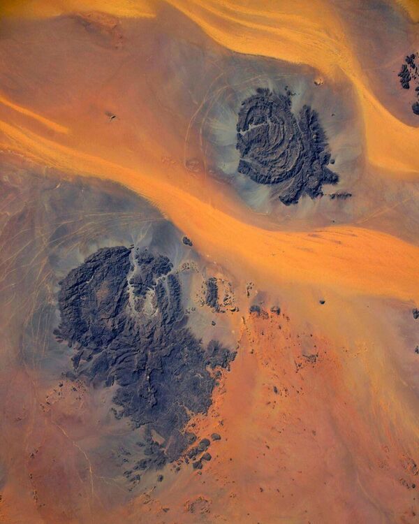 Пустыня Сахара, снятая с борта МКС российским космонавтом Иваном Вагнером - Sputnik Қазақстан