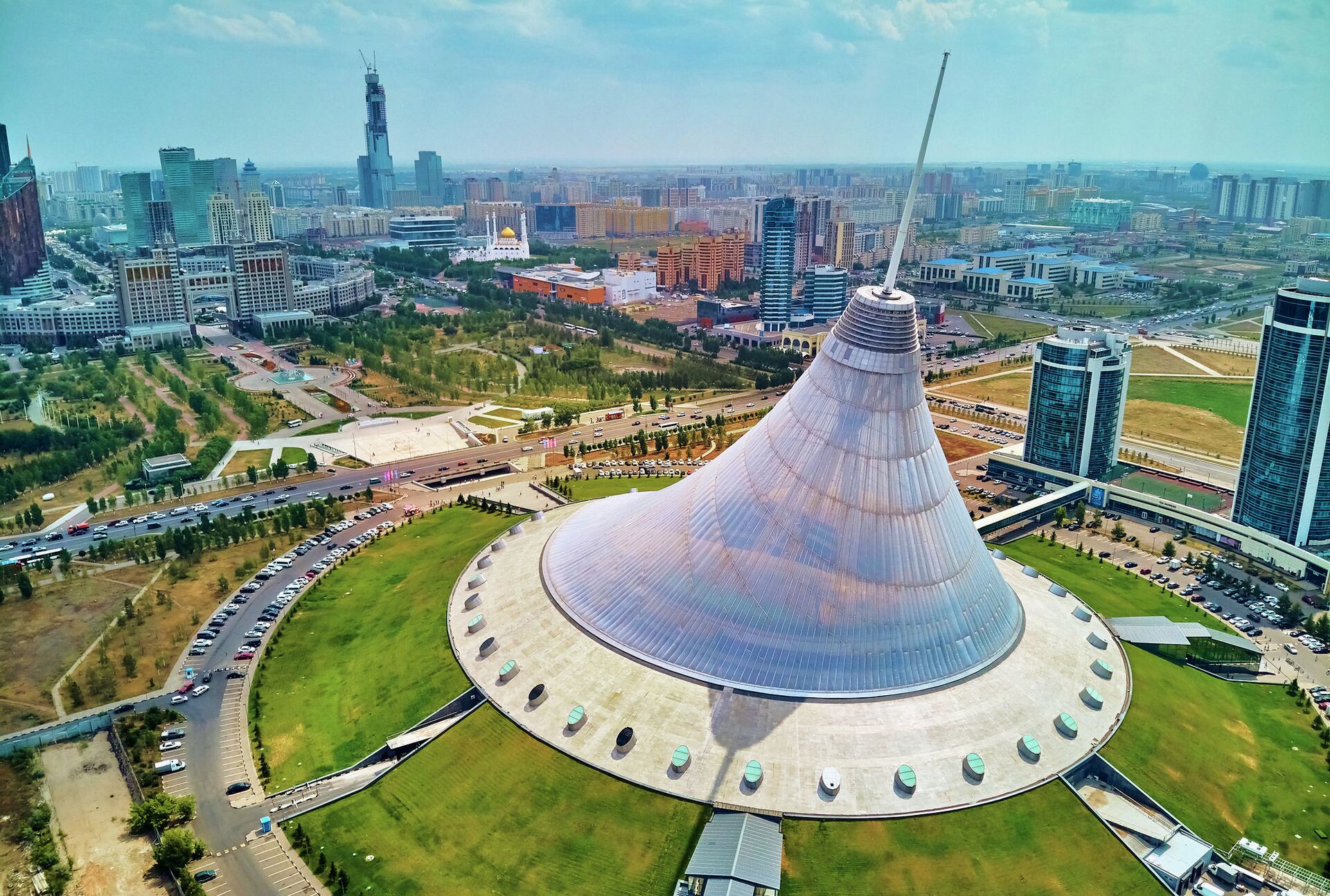 6 красивейших зданий Казахстана, известных во всем мире  - Sputnik Казахстан, 1920, 05.07.2025