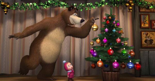 Кадр из анимационного фильма Маша и Медведь - Sputnik Казахстан
