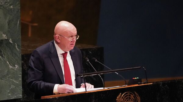 Постоянный представитель РФ при ООН Василий Небензя - Sputnik Казахстан