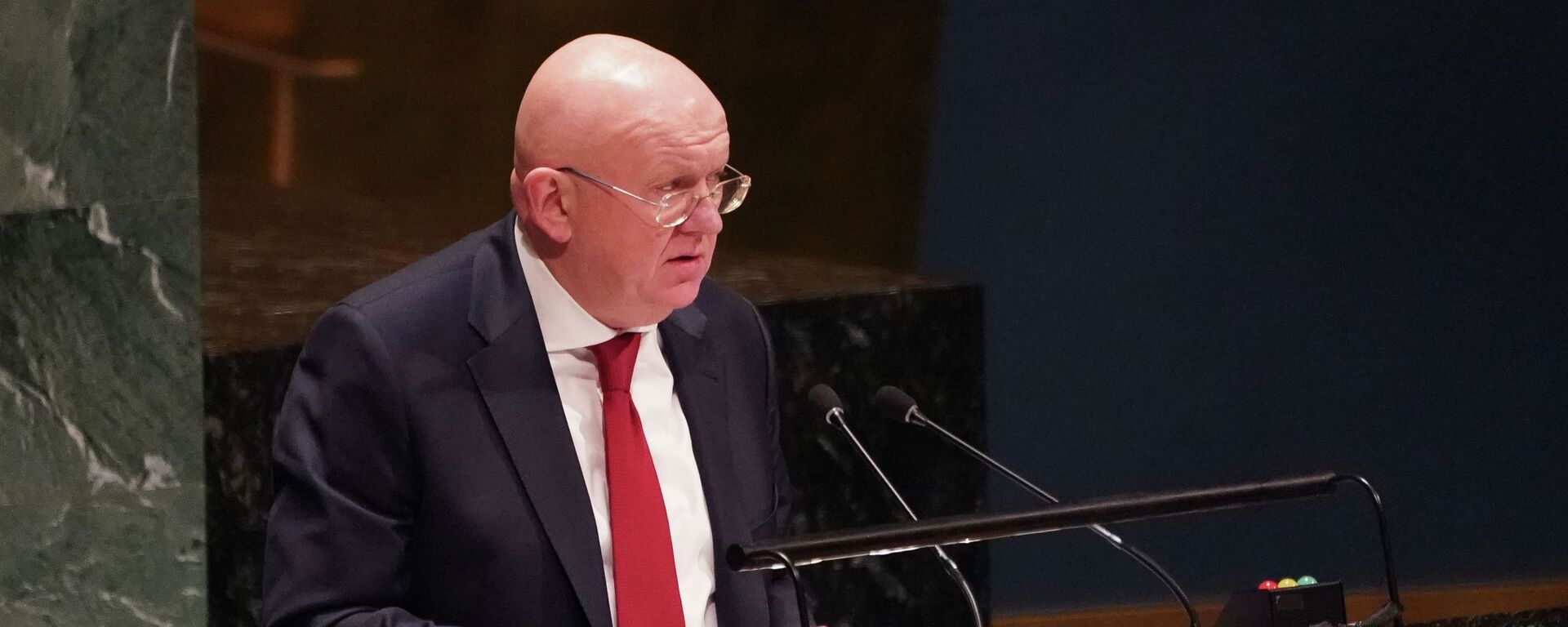 Постоянный представитель РФ при ООН Василий Небензя - Sputnik Казахстан, 1920, 20.05.2026