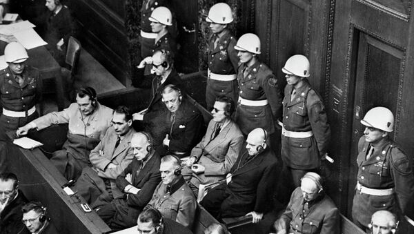Нюрнбергский процесс, архивное фото  - Sputnik Казахстан