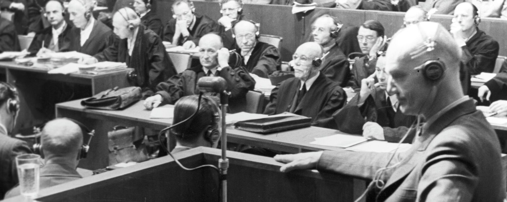 Нюрнбергский процесс, архивное фото  - Sputnik Казахстан, 1920, 15.09.2026