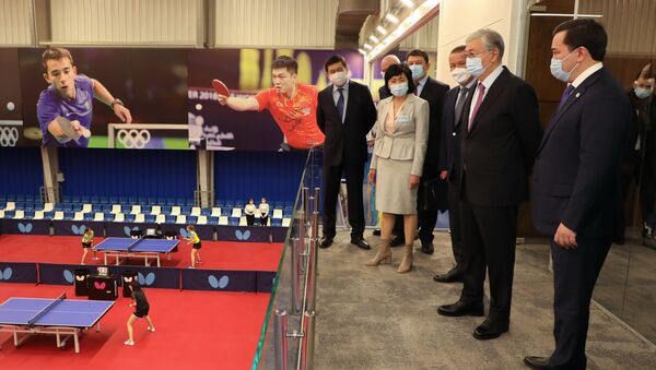 Токаев посетил ряд спортивных объектов Караганды - Sputnik Казахстан