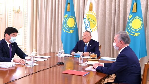Нурсултан Назарбаев провел заседание политсовета партии Nur Otan  - Sputnik Казахстан