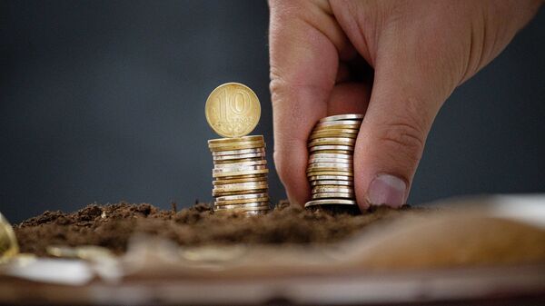 Монеты, земля, поддержка сельского хозяйство, иллюстративное фото  - Sputnik Қазақстан