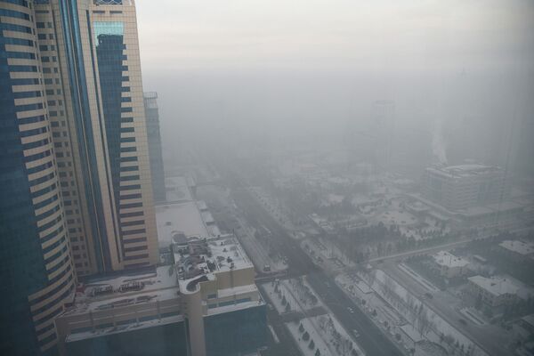 Смог и туман накрыли столицу Казахстана Смог и туман накрыли столицу Казахстана - Sputnik Казахстан