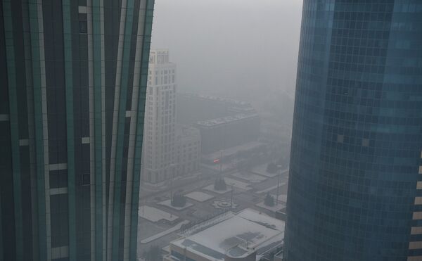 Смог и туман накрыли столицу Казахстана Смог и туман накрыли столицу Казахстана - Sputnik Казахстан