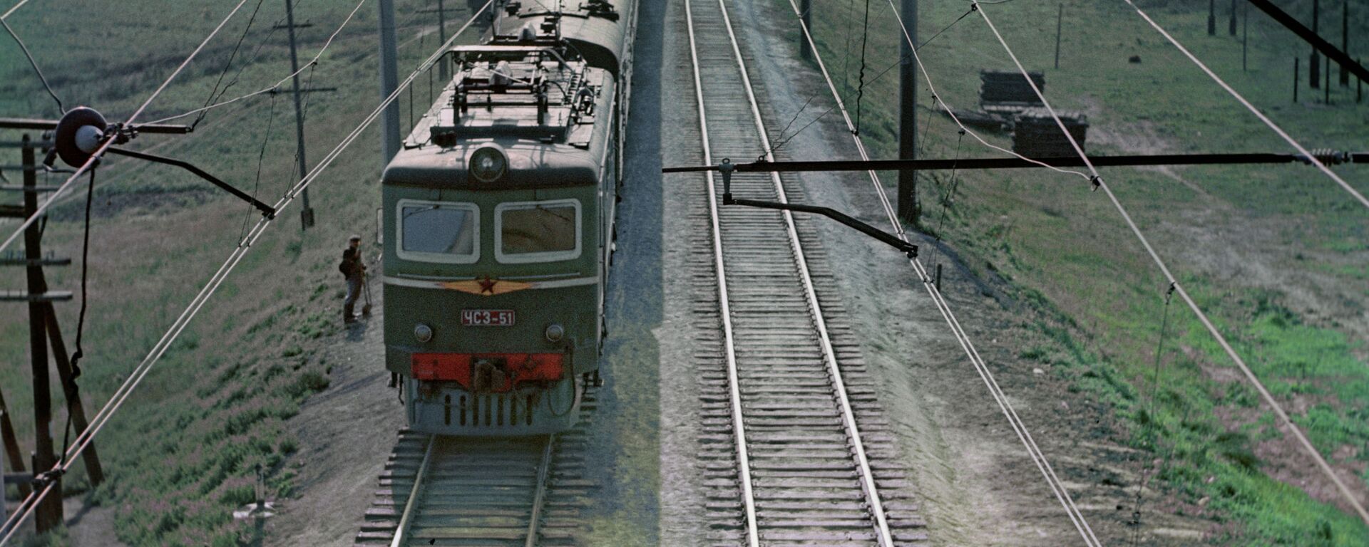Поезд на Турксибе - Sputnik Казахстан, 1920, 20.08.2022