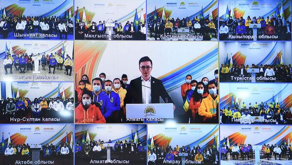 Назарбаев обратился к молодежи Назарбаев обратился к молодежи - Sputnik Казахстан