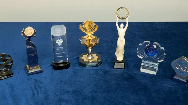 Награды для победителей конкурса Алтын Сапа - Sputnik Казахстан