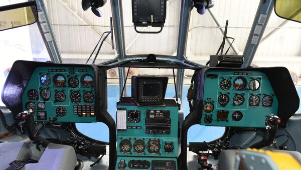 Вертолет Ми-8АМТ впервые собрали в Казахстане   - Sputnik Казахстан