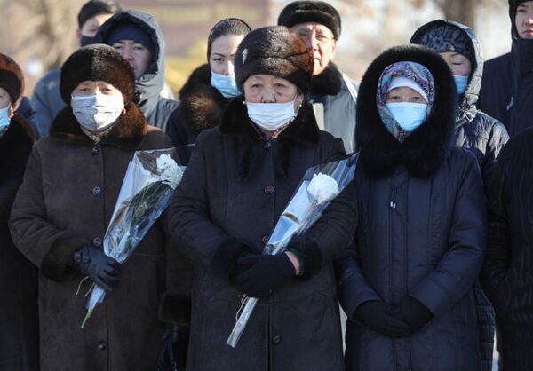 Останки казахстанского солдата возвращены на родину спустя 80 лет Останки казахстанского солдата возвращены на родину спустя 80 лет - Sputnik Казахстан