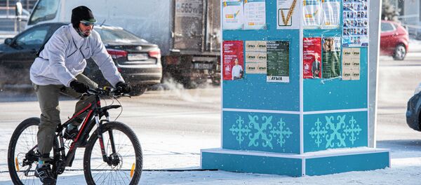 Выборы в мажилис. Агитационные стенды в Нур-Султане Выборы в мажилис. Агитационные стенды в Нур-Султане - Sputnik Казахстан