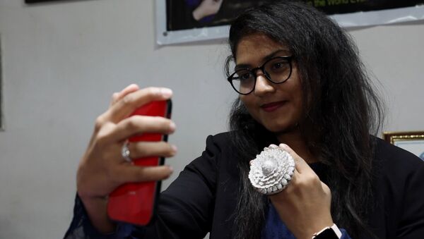 В Индии создали кольцо с рекордным количеством бриллиантов - Sputnik Казахстан