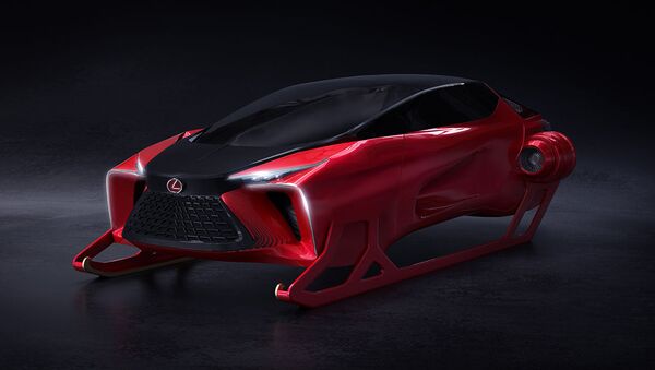 Lexus создал свой вариант саней будущего для Санта-Клауса - Sputnik Казахстан
