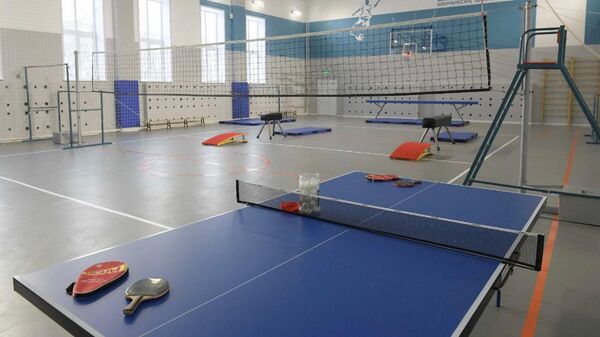 Спортивный зал современной школы - Sputnik Қазақстан
