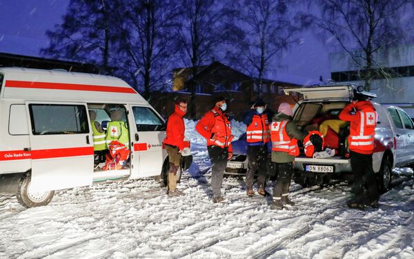 На помощь норвежским спасателям выдвинулись шведские специалисты из Гетеборга - Sputnik Казахстан