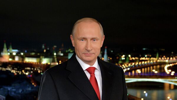 Новогоднее обращение президента РФ В.Путина, 31 декабря 2014 года - Sputnik Казахстан