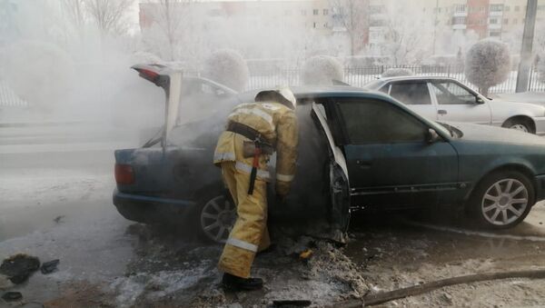 Пять автомобилей сгорели за прошедшие сутки в Павлодарской области - Sputnik Казахстан