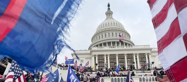 Акция протеста сторонников Дональда Трампа в Вашингтоне Акция протеста сторонников Дональда Трампа в Вашингтоне - Sputnik Казахстан