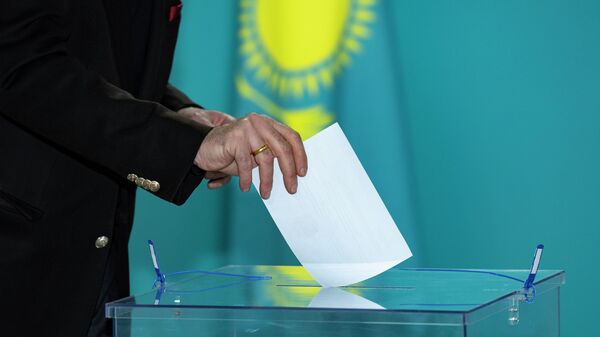 Выборы в мажилис, архивное фото - Sputnik Казахстан