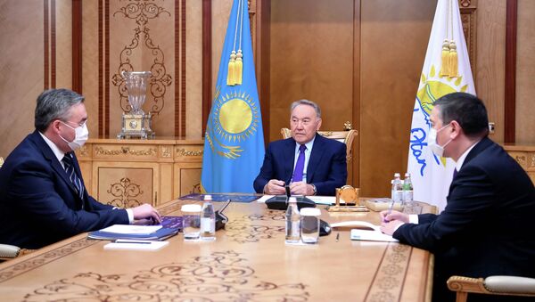 Нурсултан Назарбаев принял министра иностранных дел Мухтара Тлеуберди - Sputnik Казахстан