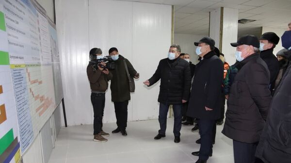 Вице-премьер Ералы Тугжанов ознакомился с ходом строительства нового завода вакцин - Sputnik Казахстан