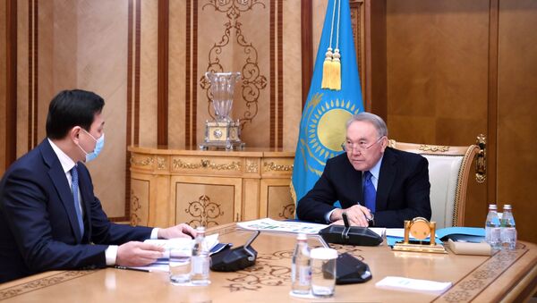 Первый президент Казахстана принял акима Нур-Султана Алтая Кульгинова - Sputnik Казахстан
