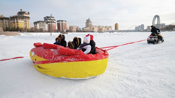 Зимние развлечения в Нур-Султане  - Sputnik Казахстан