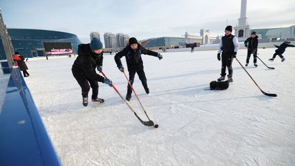 Зимние развлечения в Нур-Султане  - Sputnik Казахстан