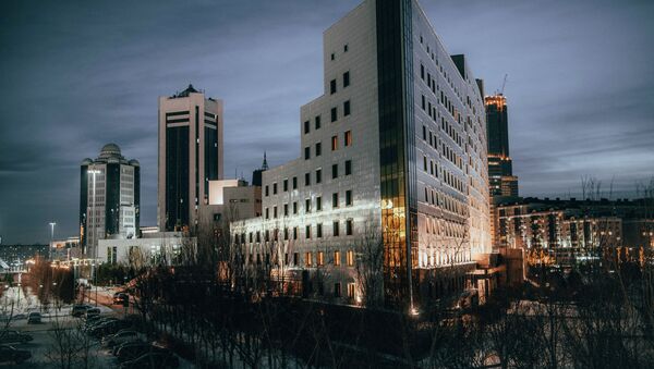 Дом министерств вечером - Sputnik Казахстан