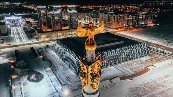 Площадь Независимости и монумент «Қазақ елі» - Sputnik Казахстан
