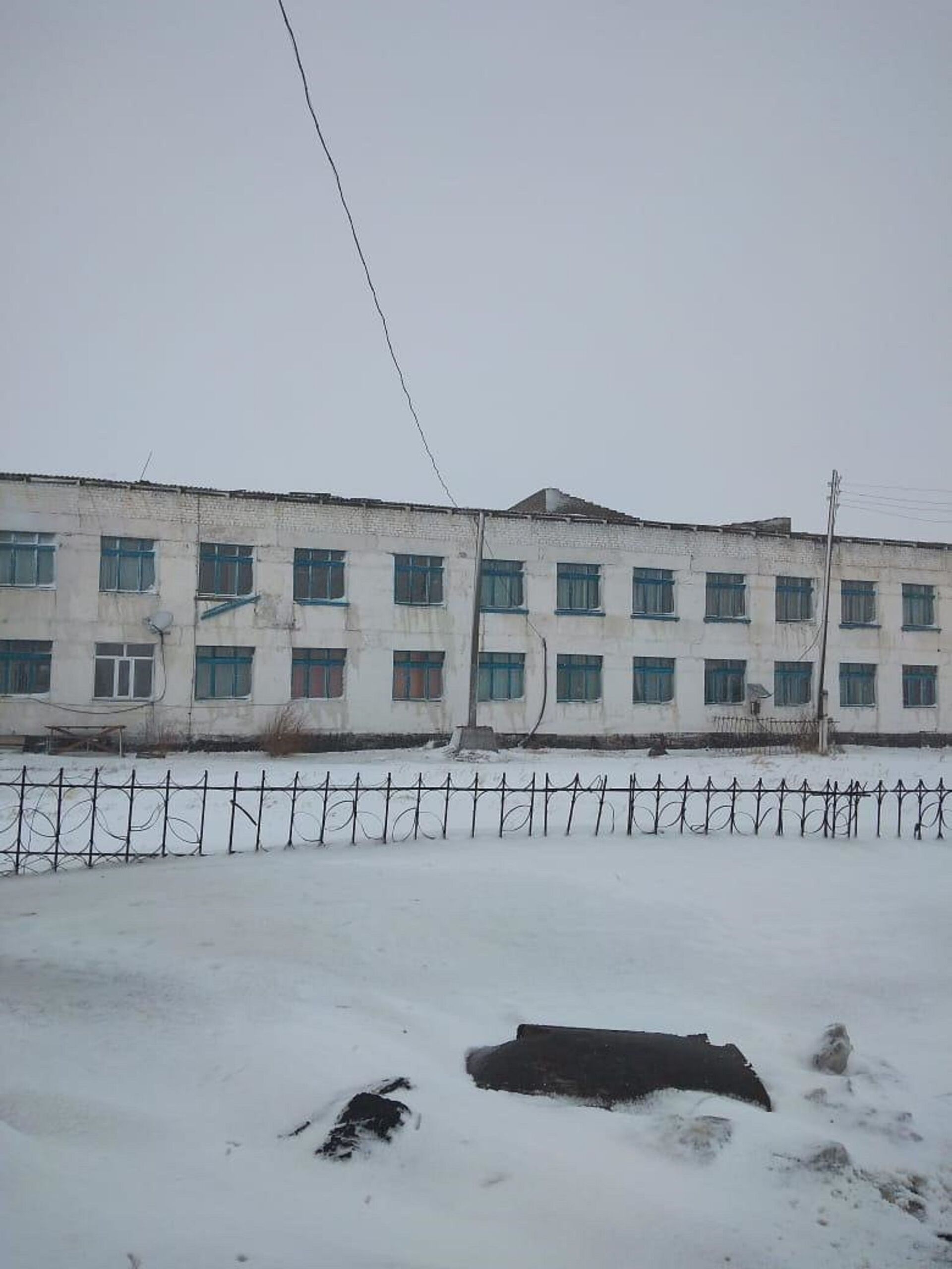 Штормовой ветер сорвал крыши с двух школ в Павлодарской области - Sputnik Казахстан, 1920, 08.02.2021