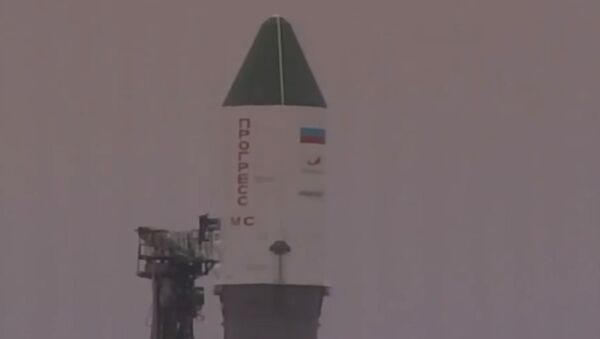 Запуск грузового корабля Прогресс МС-16 с Байконура - Sputnik Казахстан