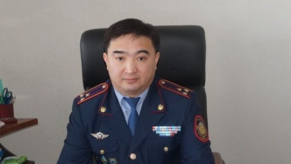 Заместитель начальника департамента криминальной полиции министерства внутренних дел Канат Нурмагамбетов - Sputnik Казахстан